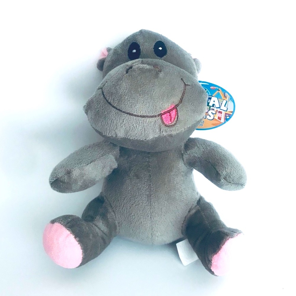 Kellytoy Animal Pals Stuffed 14” Hippo Plush